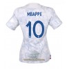 Officiële Voetbalshirt Frankrijk Kylian Mbappé 10 Uit WK 2022 - Dames